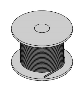 00001-CABLE4X0.34-SH-PUR-BK-100M TXL